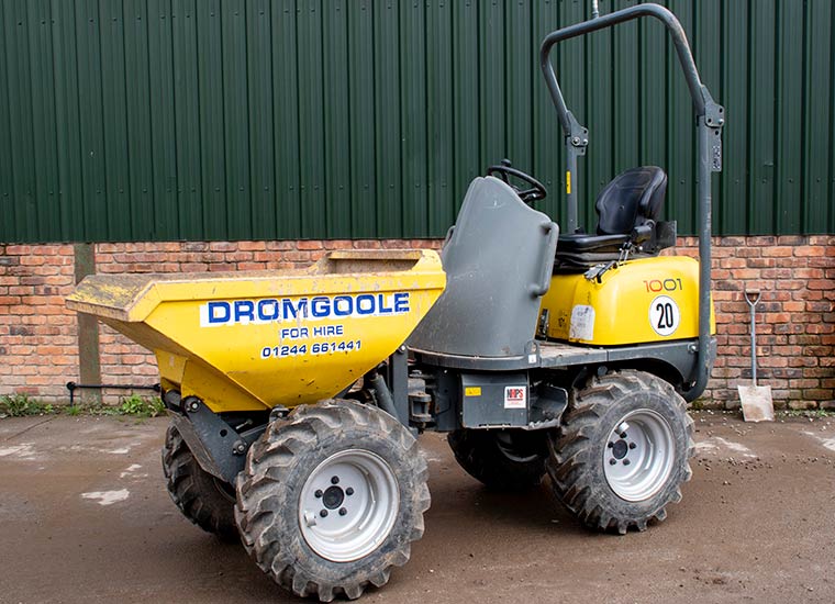 Dromgoole Plant Hire Established 1967 - Wacker Neuson 1001 Dumper