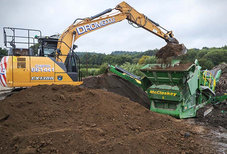 Dromgoole and Sons operate from our state-of-the art recycling centre, Broughton Cottage Farm in Broughton, Chester